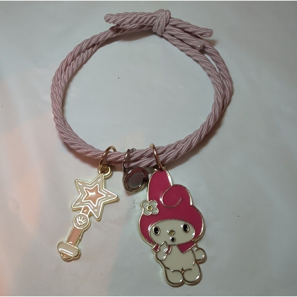 Kuromi My Melody Magnetic Friendship Bracelet Set Enamel Kawaii Y2K OS - Picture 9 of 16